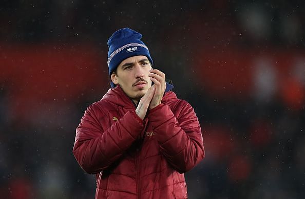Bellerin was present tonight, but only as a spectator. He had to watch his side lose 0-2, and they could&#039;ve definitely used his help on the pitch tonight