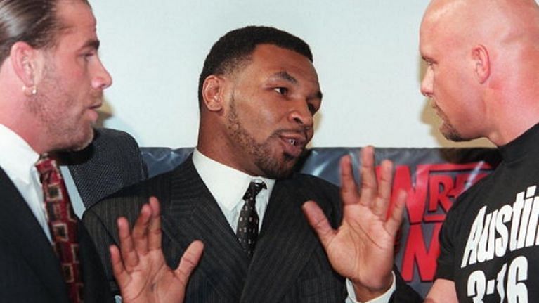 Mike Tyson was the special enforcer for Shawn Michaels vs. Stone Cold Steve Austin