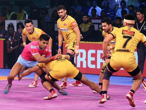 The Telugu Titans are currently playing their home leg