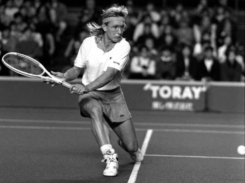 The transformed Navratilova