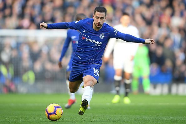 Hazard has now gone 11 consecutive matches without a goal for club and country