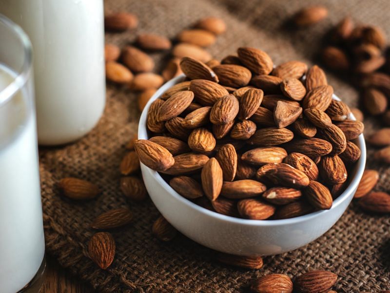 Almonds are also a rich source of protein