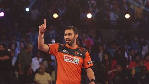 Anup Kumar led U Mumba to its title victory in Pro Kabaddi Season 2.