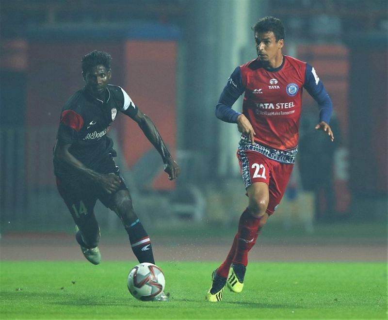 Memo turned out to be a crucial link for Jamshedpur&acirc;s midfield during the match (Image Courtesy: ISL)