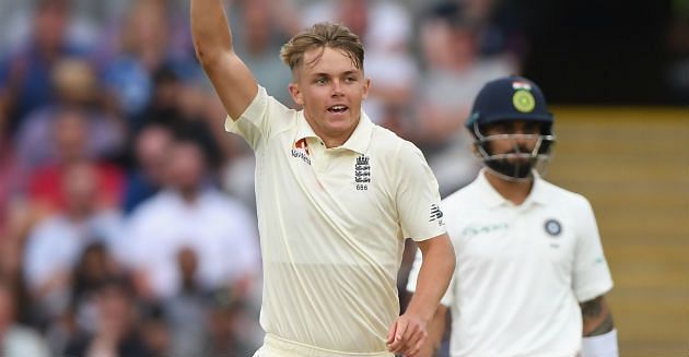 Sam Curran starred in the England-India series