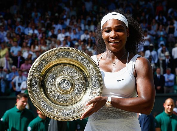 Serena Williams - a seven-time winner at the All England Club