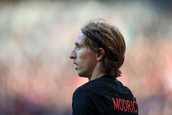 Luka Modric covered every blade of grass while running riot against opponents