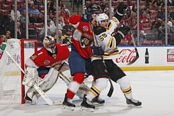 Luongo gets 77th shutout as Panthers blank Bruins 5-0