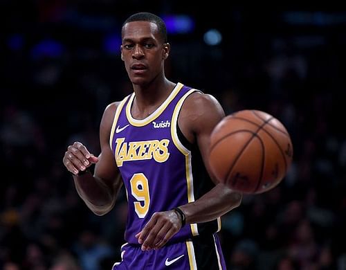 Rajon Rondo is among the players that could leave the Los Angeles Lakers this month