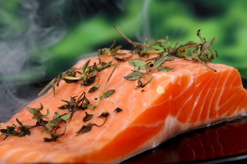 Along with vitamin B6, Salmon provides a host of other essential vitamins and minerals