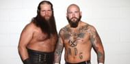 Hanson, left, with partner Raymond Rowe, has endured a rough transition to WWE.