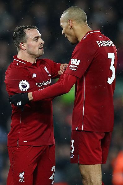 Fabinho put in his best performance since joining Liverpool.