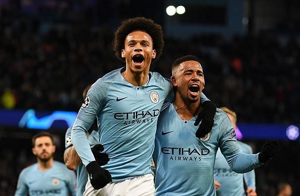 This duo is deadly as they come. Jesus and Sane combined for the first two goals, both scored by Jesus and assisted by Sane.