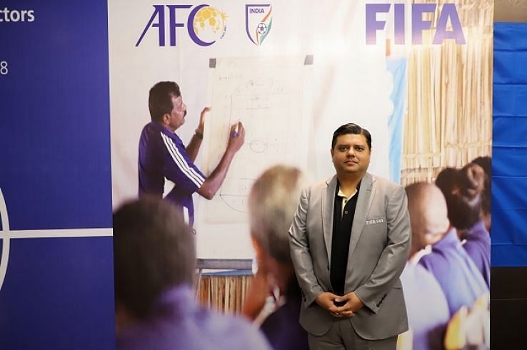 Prince Rufus, FIFA Regional Development Manager for South Asia (Image: AIFF Media)
