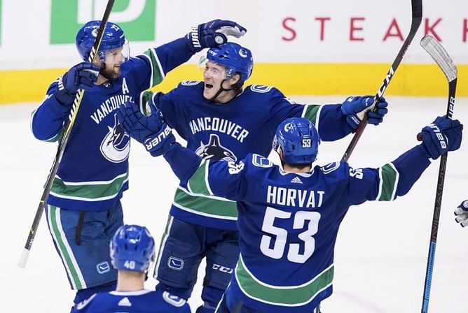 Boeser's 3-point game leads Canucks past Oilers 4-2