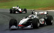 Hakkinen in a McLaren