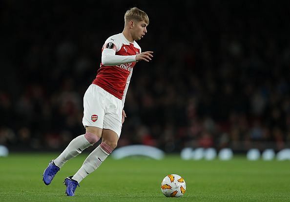 Emile Smith-Rowe scored again for the Gunners in Kiev.