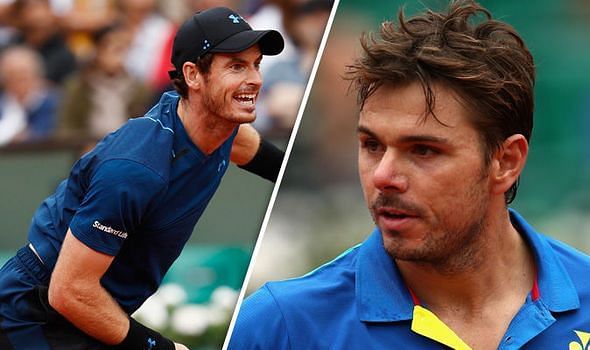 Murray (left) and Wawrinka are both gearing up for a grand return