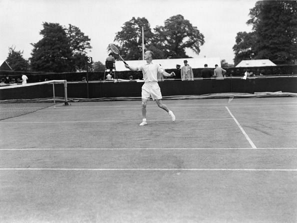 The legendary Harry Hopman at Wimbledon