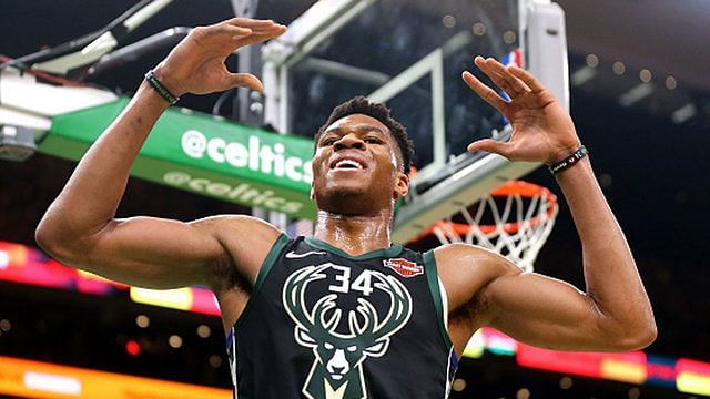 Giannis&#039; rebounding average of 12.8 is currently 5th in the league this season.