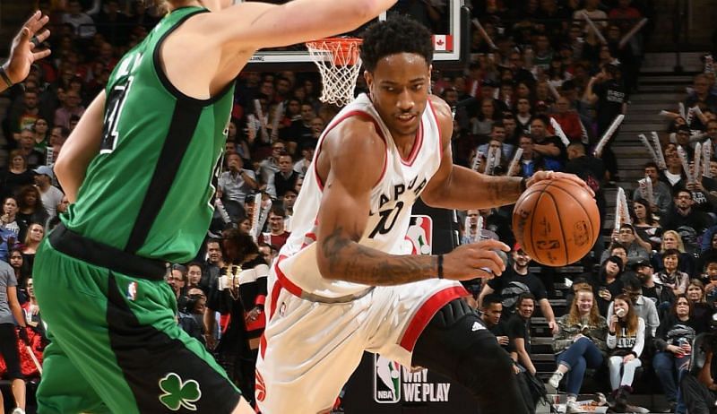 DeRozan put the team on his back and scored then career-high 43 points. Credit: SLAM
