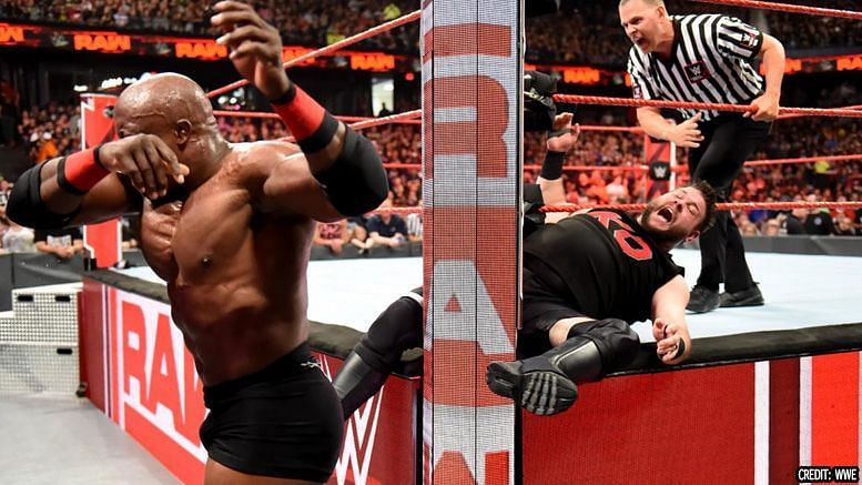 Lashley is the kayfabe reason why Owens has been sidelined