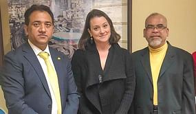 UNESCO TSG members meet Director of Olympic and Paralympic 2028 Development