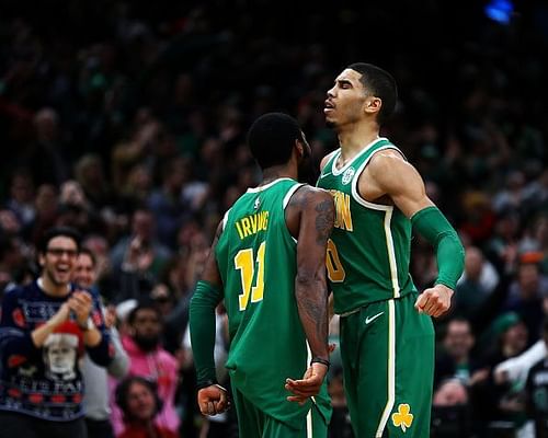 Kyrie Irving and Jayson Tatum