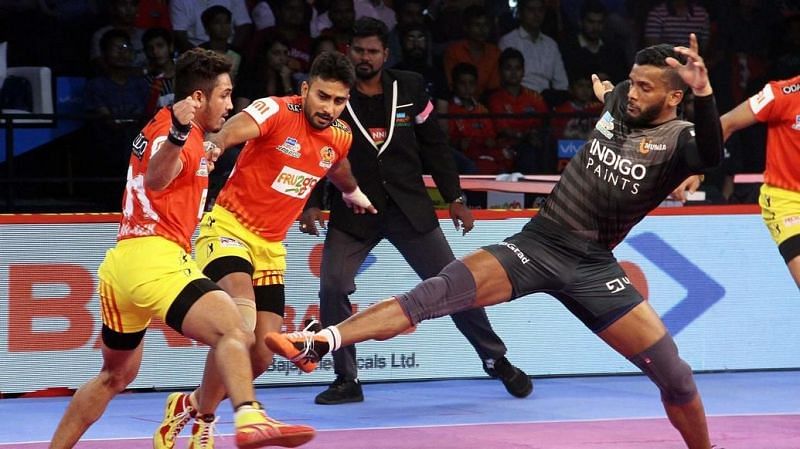 Siddharth Desai scored six points for U Mumba 