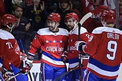 Carlson, Oshie lead Caps to 3-1 win over Canes