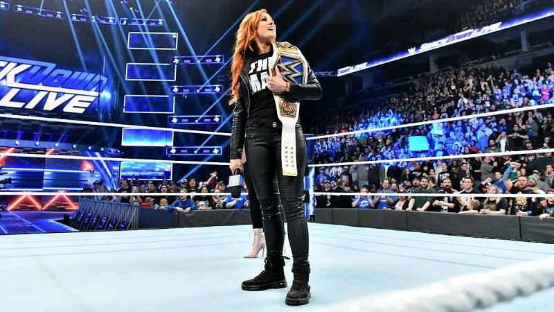SmackDown Live Women&#039;s Champion Becky Lynch