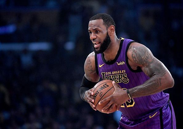 LeBron James decided to join the Los Angeles Lakers in the offseason
