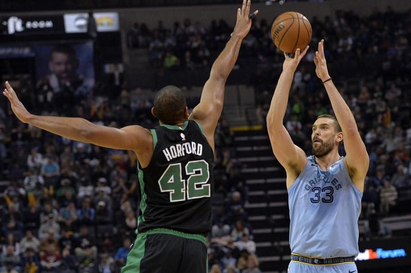 Marc Gasol is shooting a decent 37 percent&Acirc;&nbsp;from the three-point line this season