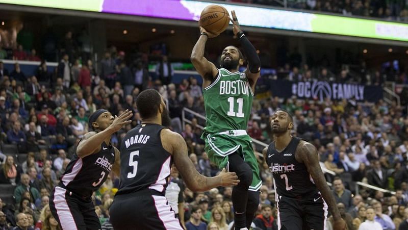 The Celtics were without Hayward, Horford and Jaylen Brown.