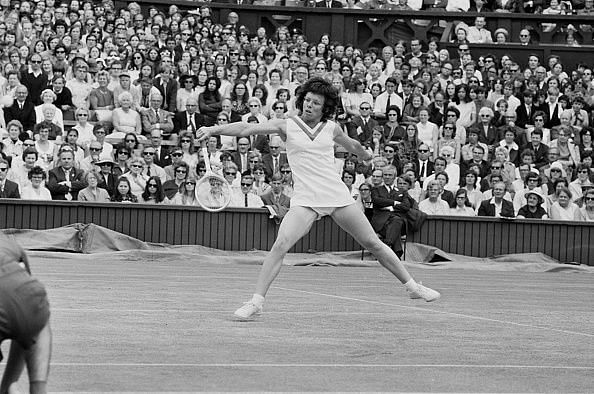 Billie Jean King - winner of 12 Grand Slam Singles, 16 Doubles and 11 Mixed Doubles titles.