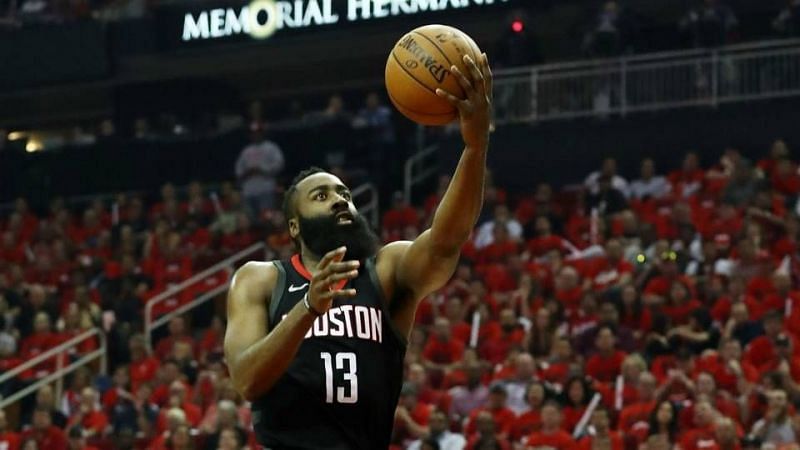 James Harden&#039;s 50-point triple double led the Rockets to victory