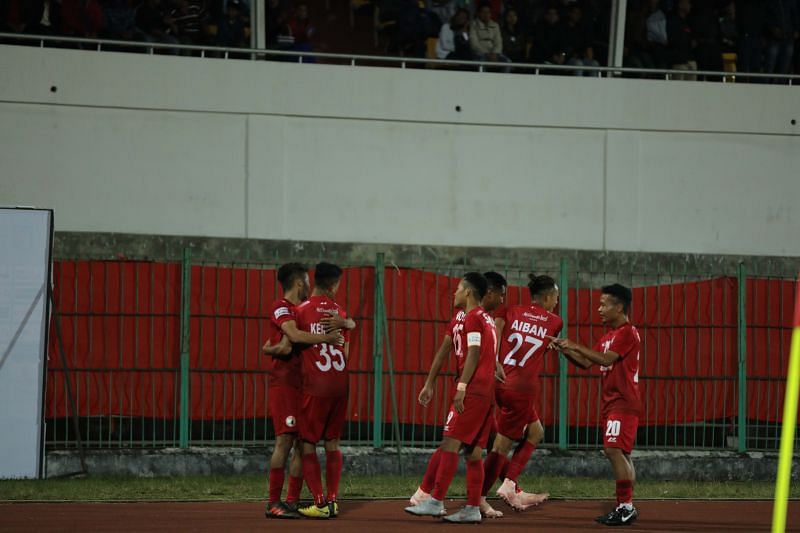 Lajong is not only playing without foreigners, but all the boys hail from north-east