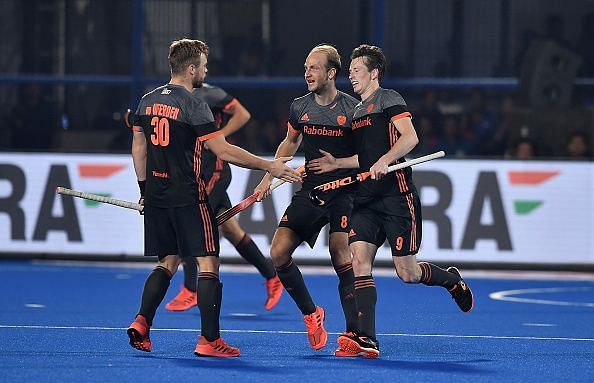 The Netherlands&#039; midfield three were playing a simple yet efficient game
