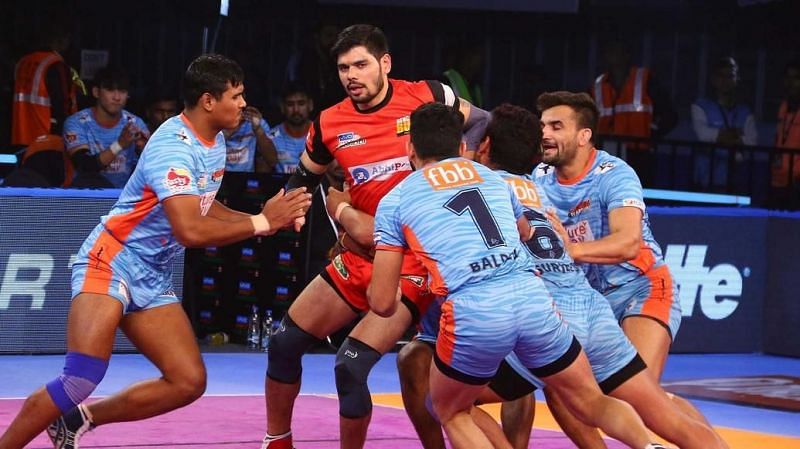 Bengal Warriors had an off night on the mat