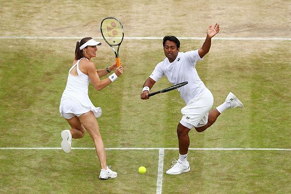 Hingis and Paes