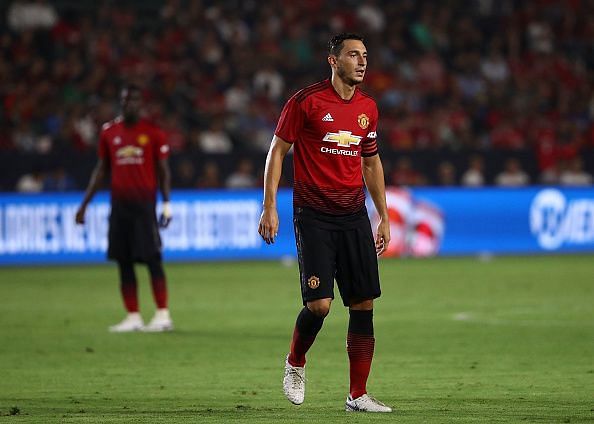 Matteo Darmian hasn&#039;t featured much for the Red Devils this season