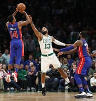 Detroit Pistons v Boston Celtics