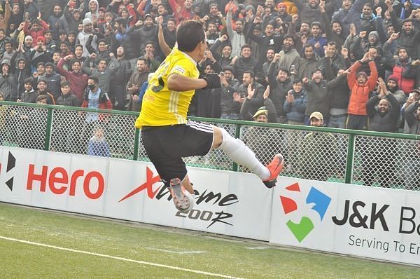 Real Kashmir FC have conceded the least number of goals compared to other teams and Robertson played a decisive role in that