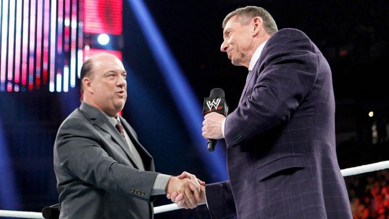 Paul Heyman and Vince McMahon?