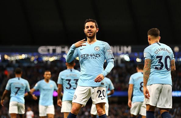 Bernardo Silva fired City ahead early in the game