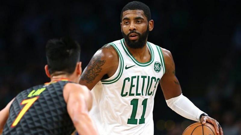 Kyrie is averaging a career-high 6.3 assists per game this season.