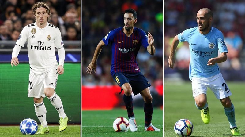All three midfielders won multiple trophies with their respective clubs in 2018