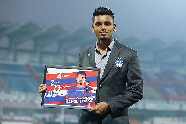 The 28-year old Rahul Bheke has scored 2 goals and assisted 1