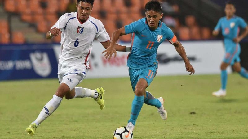 Sunil Chhetri can play anywhere across the front line