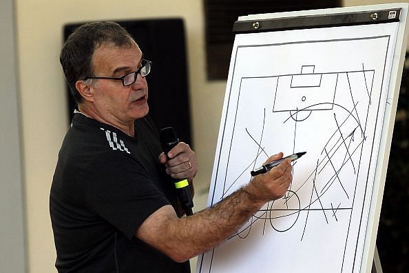 Marcelo Bielsa always studies his opponent thoroughly before a match.